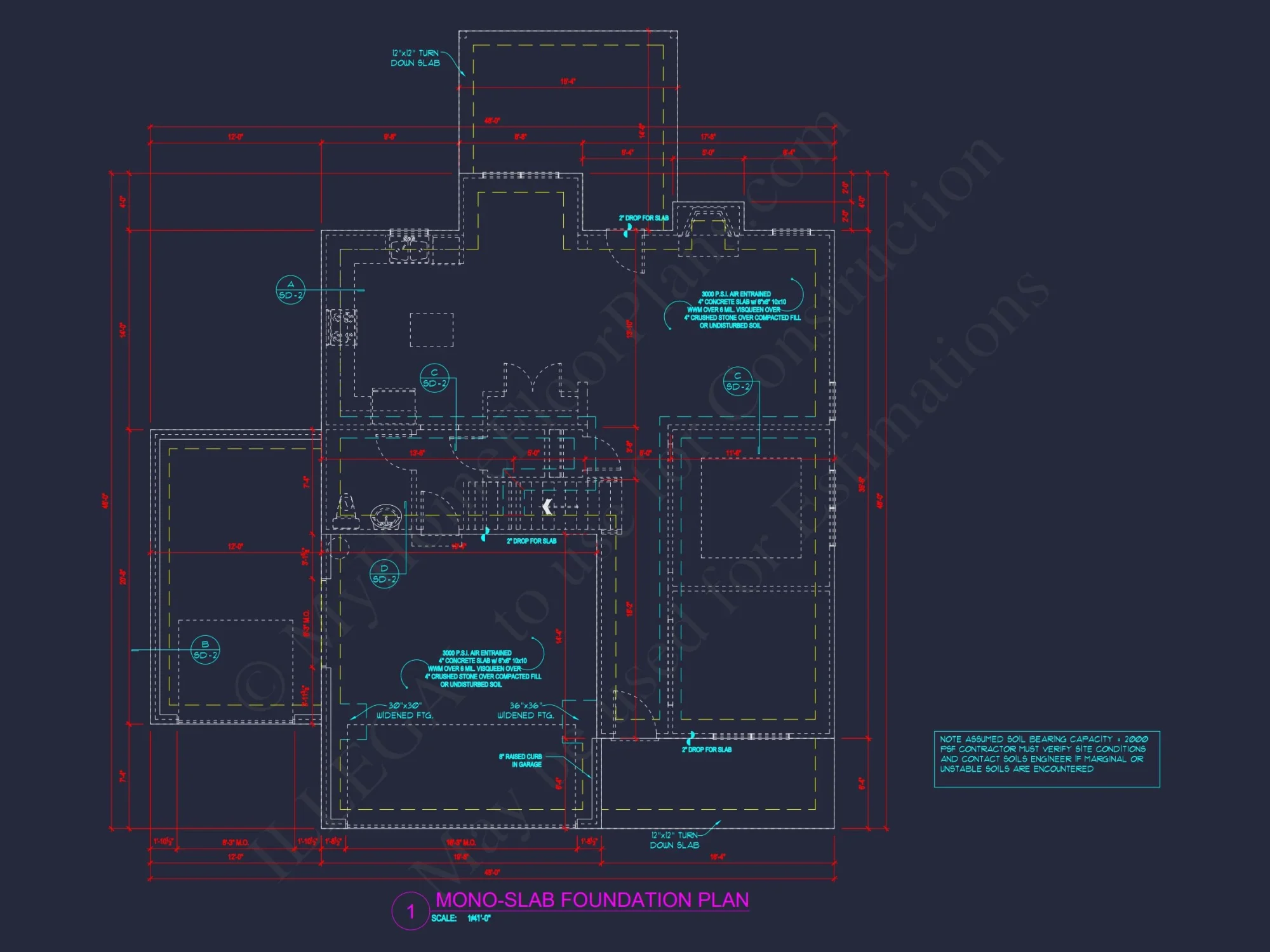 Traditional house Plan with Open Floor Blueprint Designs