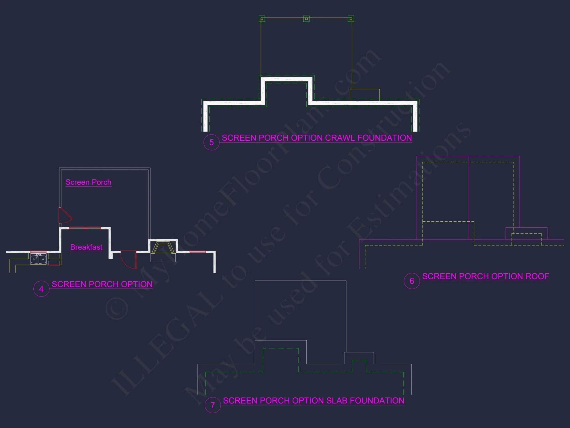 Traditional house Plan with Open Floor Blueprint Designs