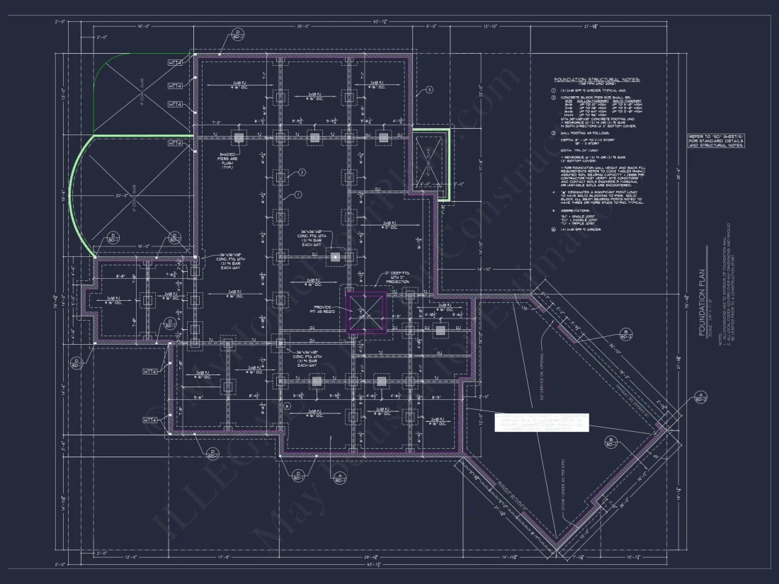 Traditional Country house Floor Plan: 3939 Heated Sq. Ft.