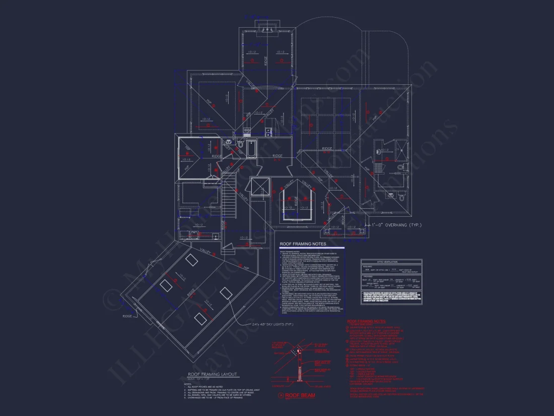 Traditional Country house Floor Plan: 3939 Heated Sq. Ft.