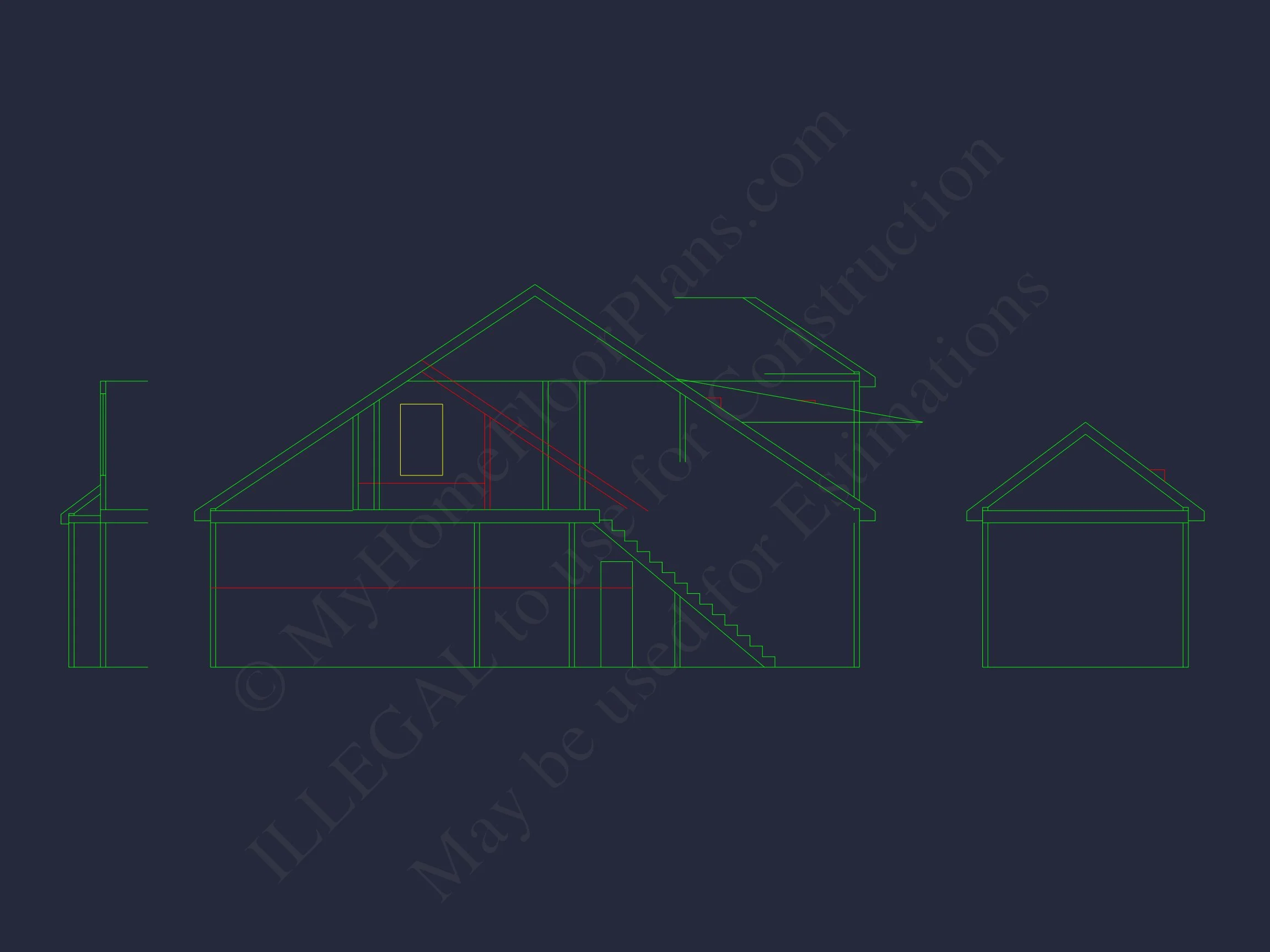 14-2045 HOUSE PLAN - Modern Farmhouse Home Plan - 3-Bed, 2-Bath, 1,650 SF 4 2-Story Craftsman house Plan with Open Floor Blueprint Designs
