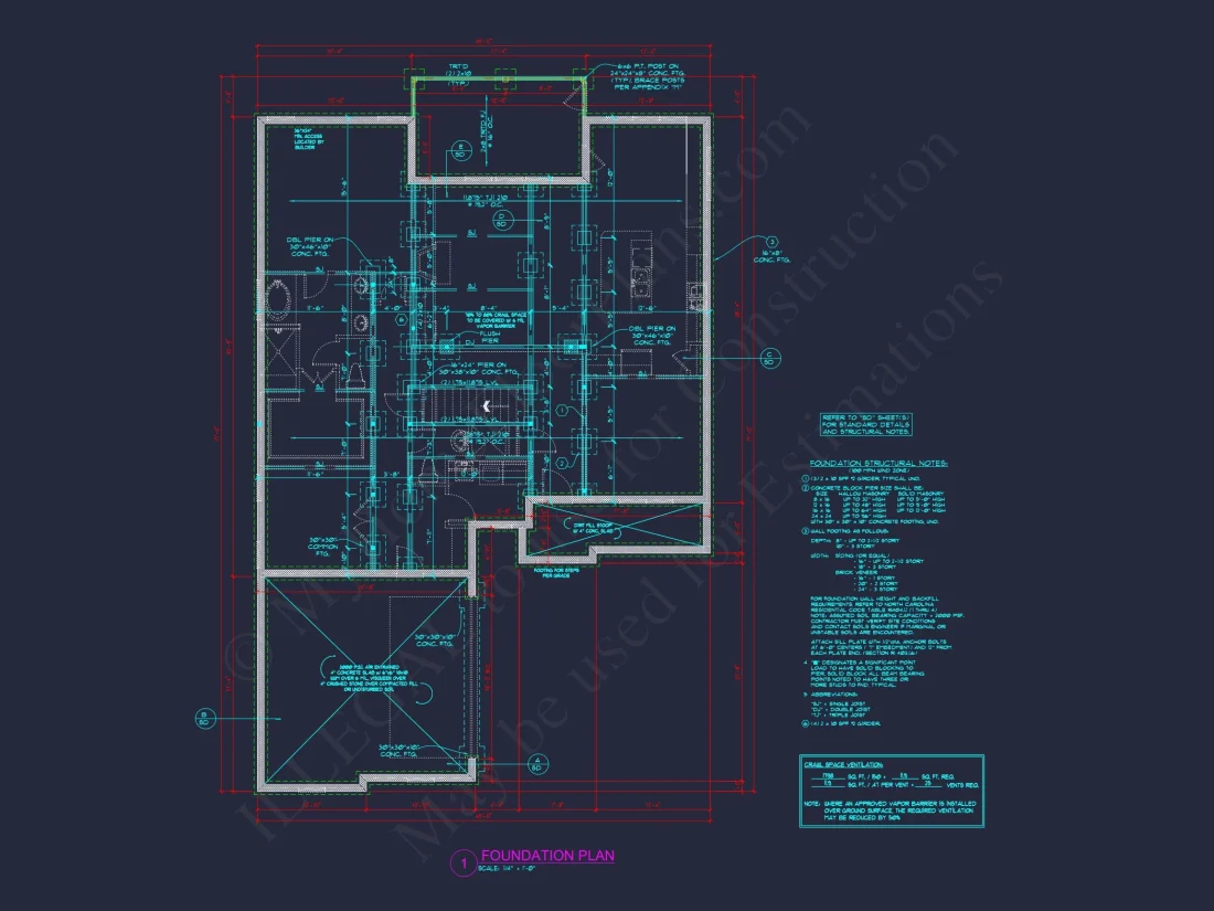 Stunning Craftsman house Plan with 3 Beds, 2 Baths, CAD Designs
