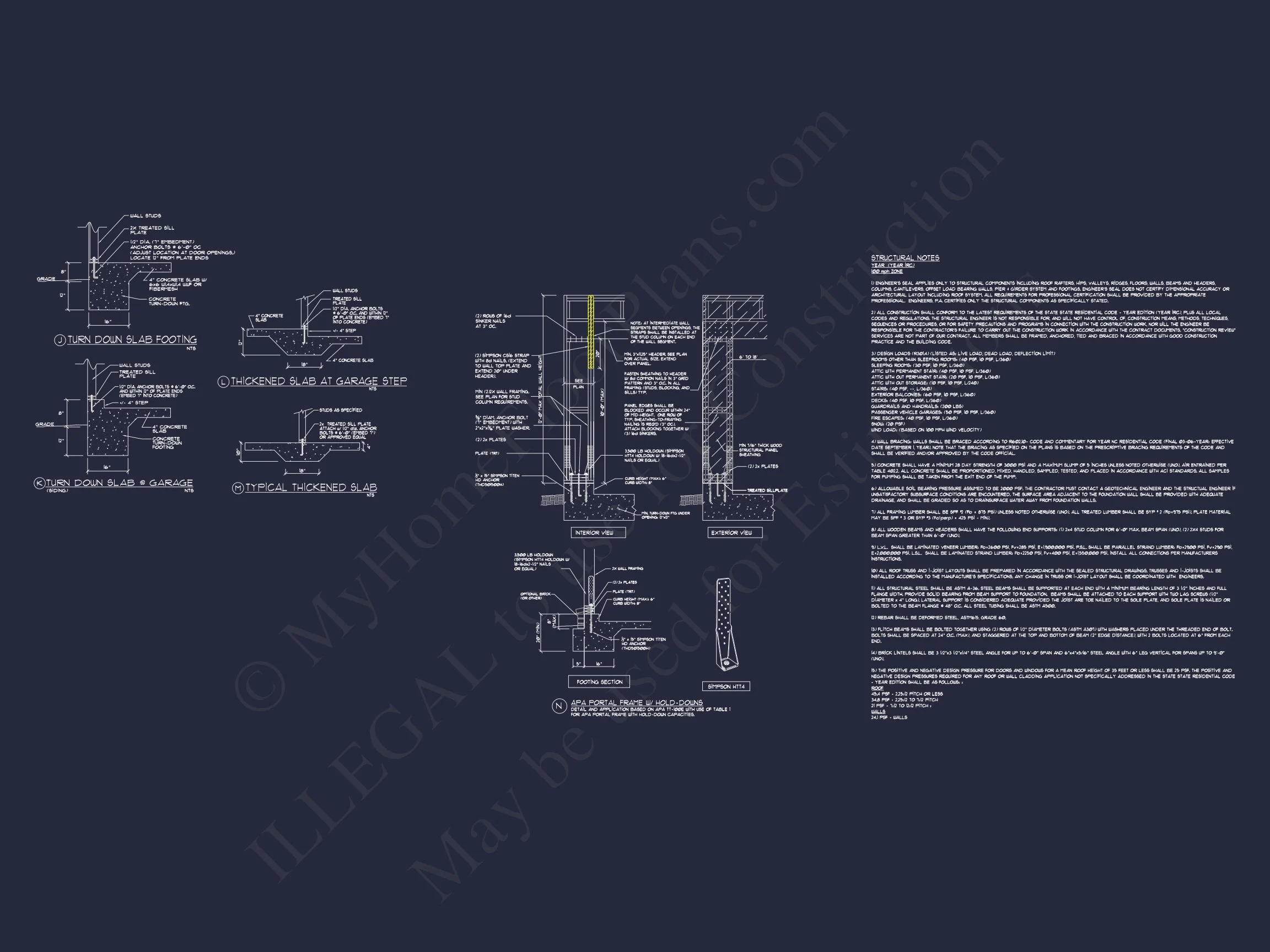 14-1673 HOUSE PLAN - Traditional Colonial Home Plan - 3-Bed, 2.5-Bath, 2,100 SF 17 Modern Suburban house Floor Plan with CAD Architectural Designs