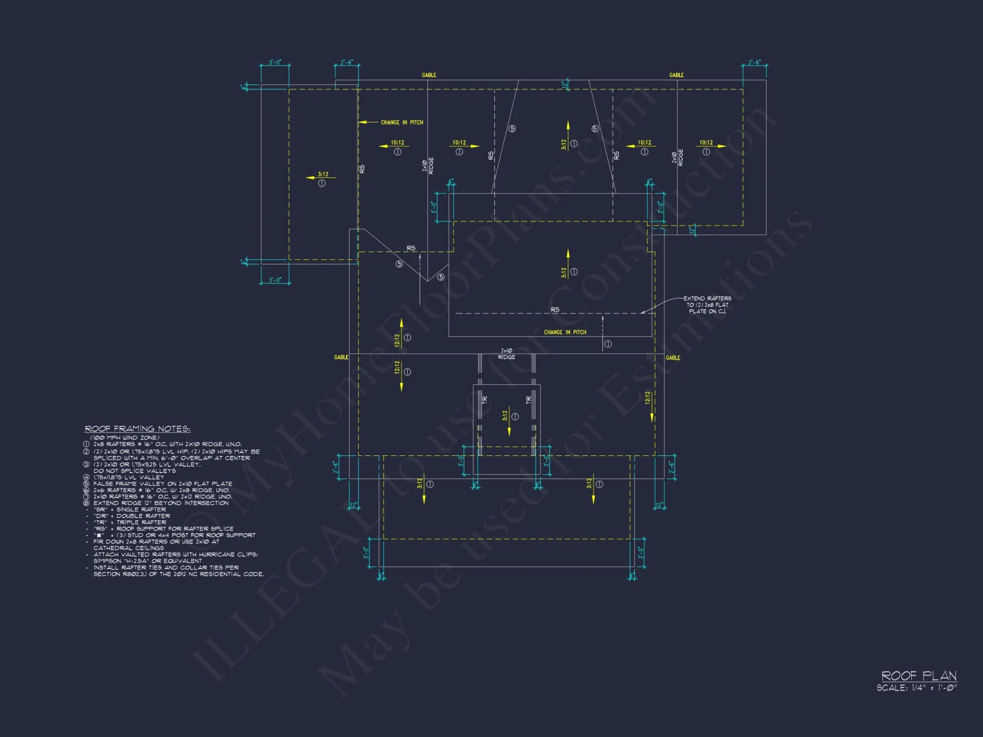 2-Story Traditional Craftsman house Plan
