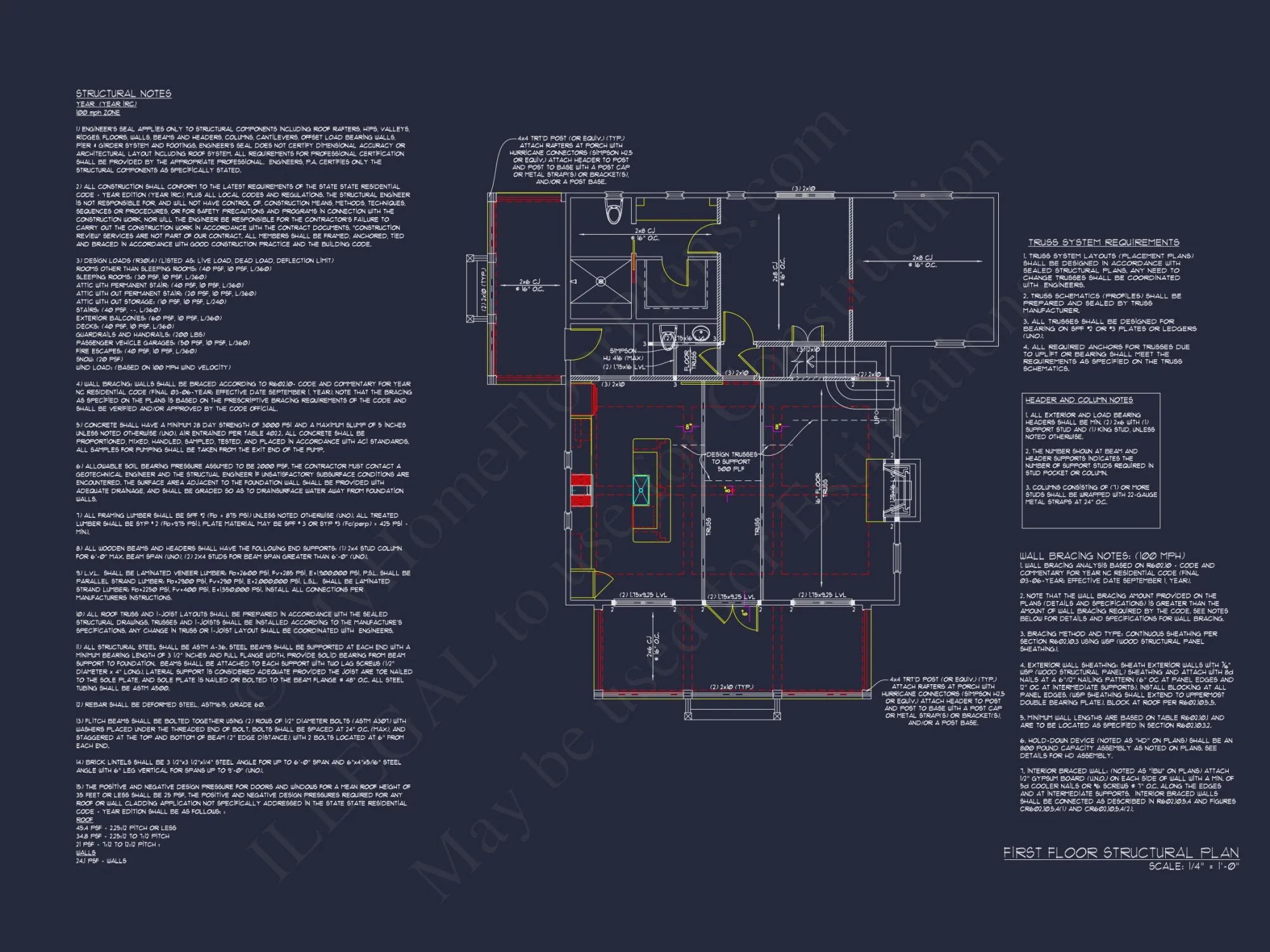 2-Story Traditional Craftsman house Plan