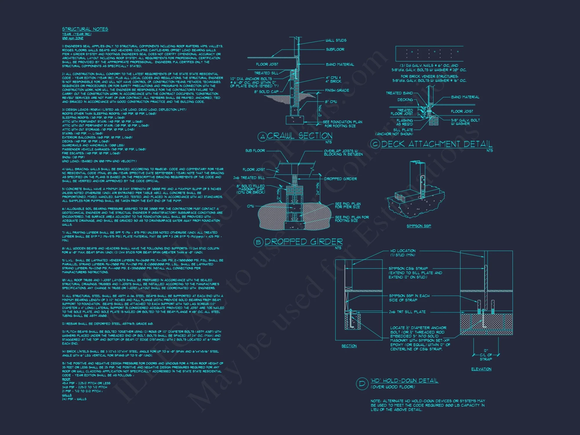 Charming 2-Story house Plan with 3 Bedrooms and CAD Designs