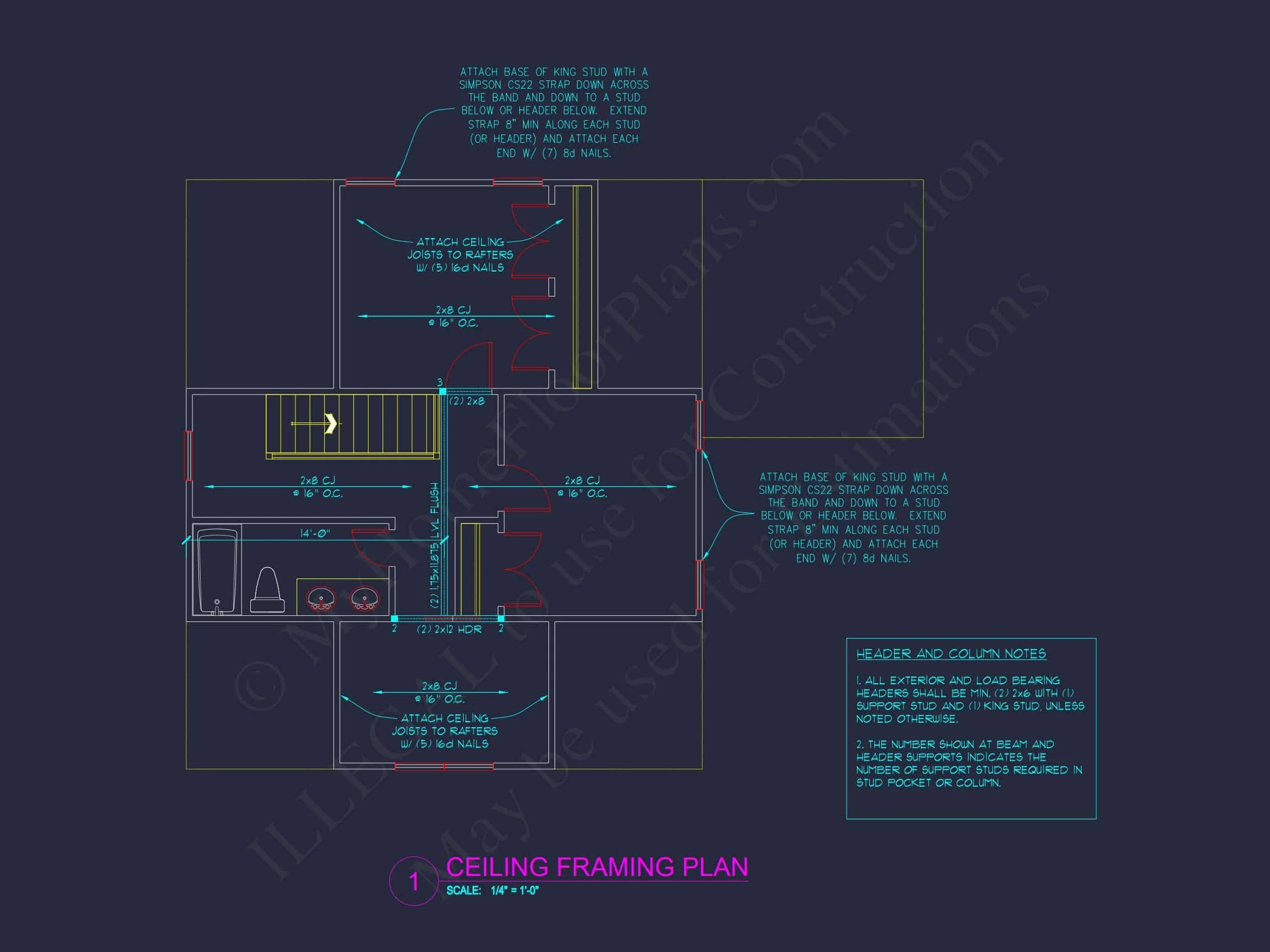 Charming 2-Story house Plan with 3 Bedrooms and CAD Designs