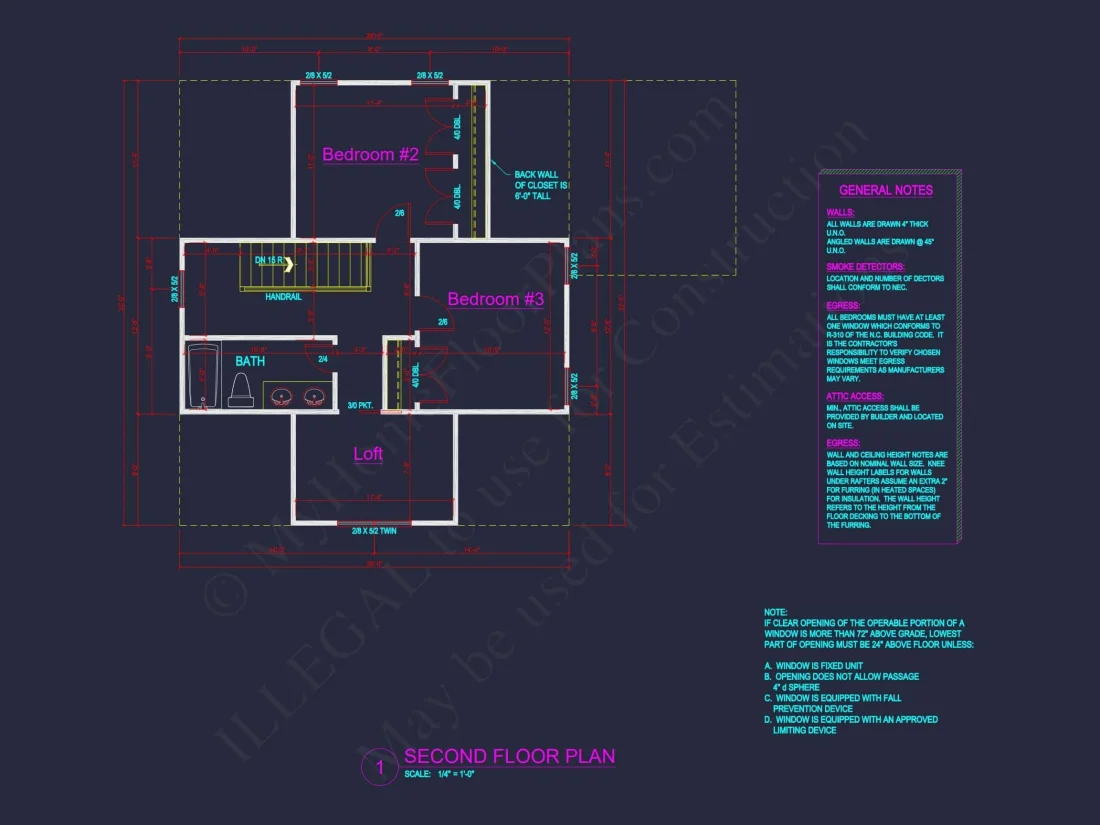 Charming 2-Story house Plan with 3 Bedrooms and CAD Designs