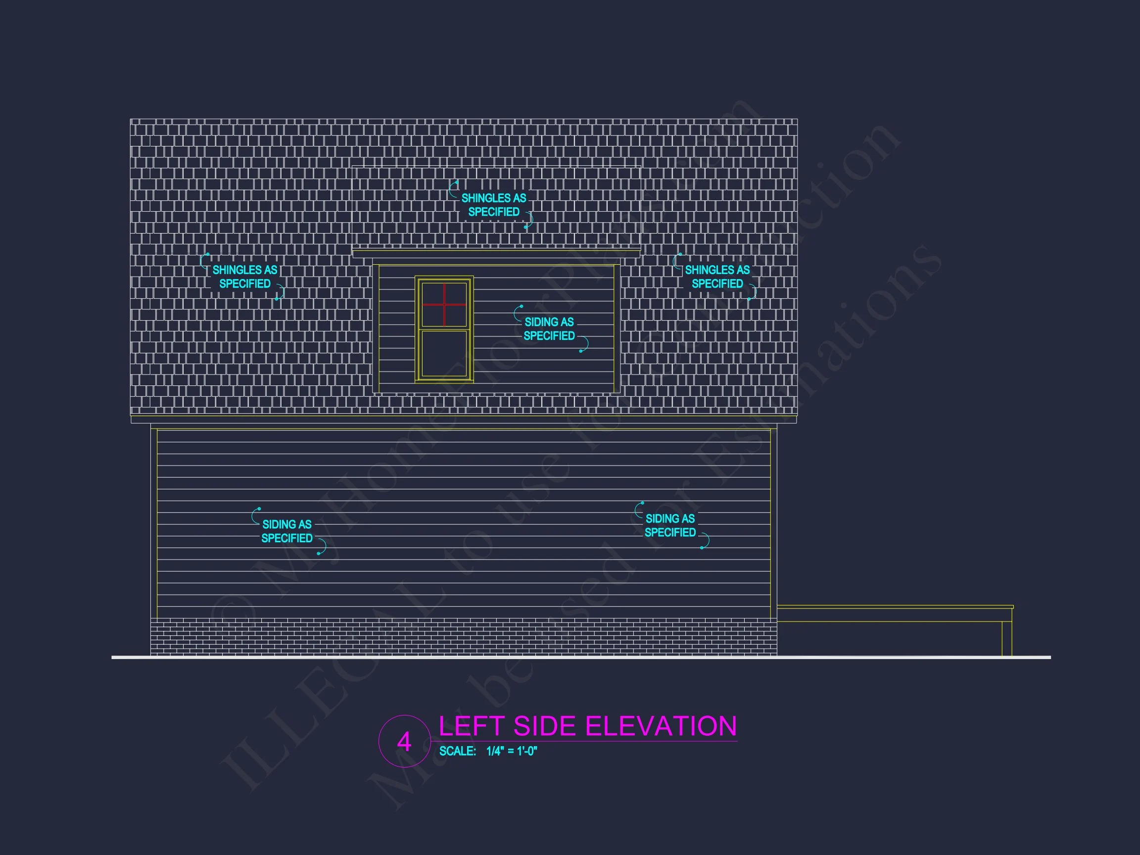 Charming 2-Story house Plan with 3 Bedrooms and CAD Designs
