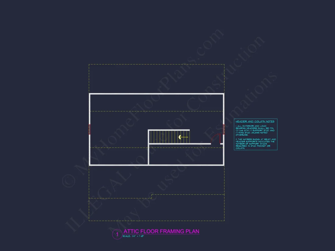 Modern Craftsman house Plan with 2.5 Floors and Open Floor Plan