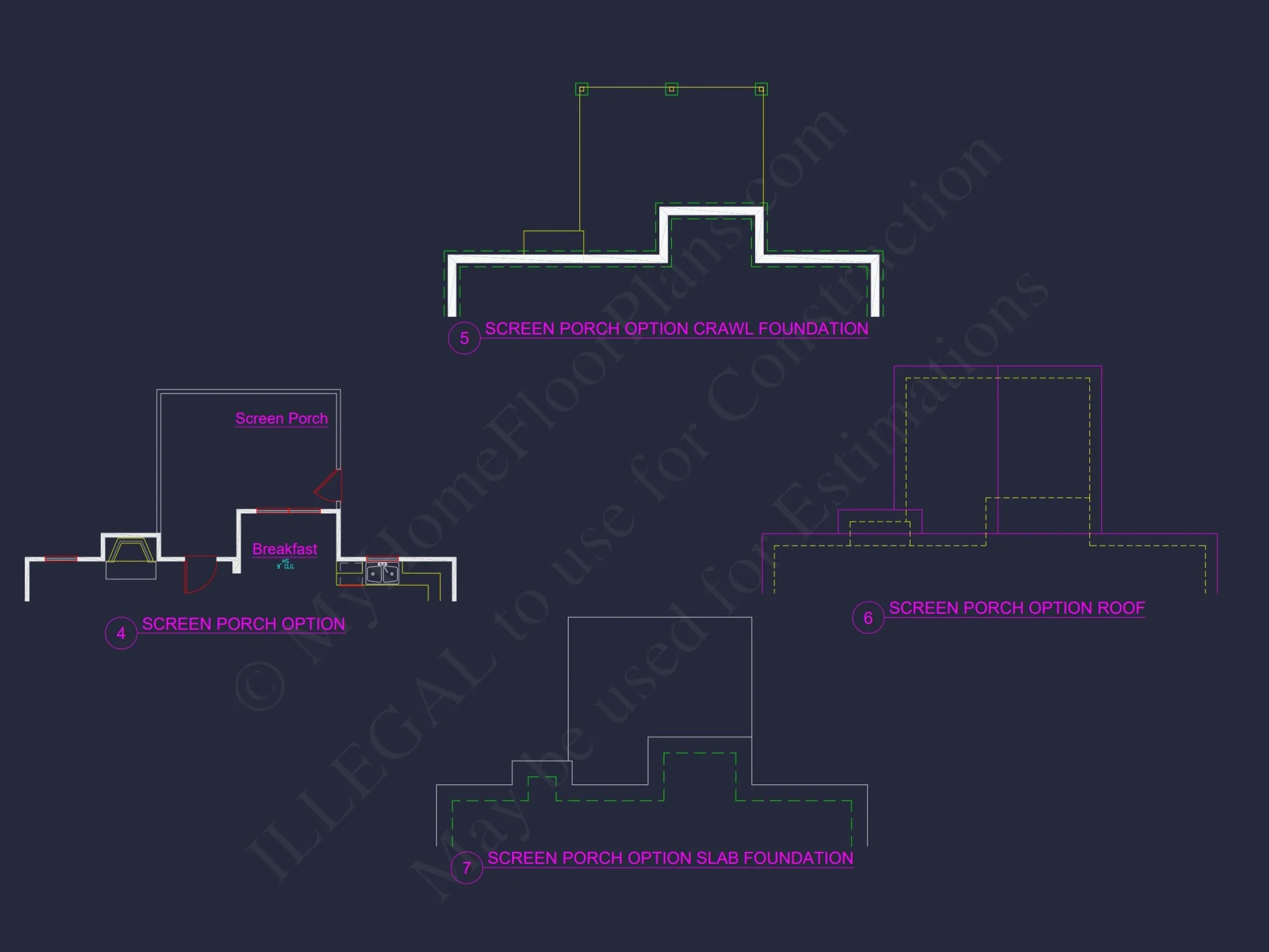 Modern Craftsman house Plan with 2.5 Floors and Open Floor Plan