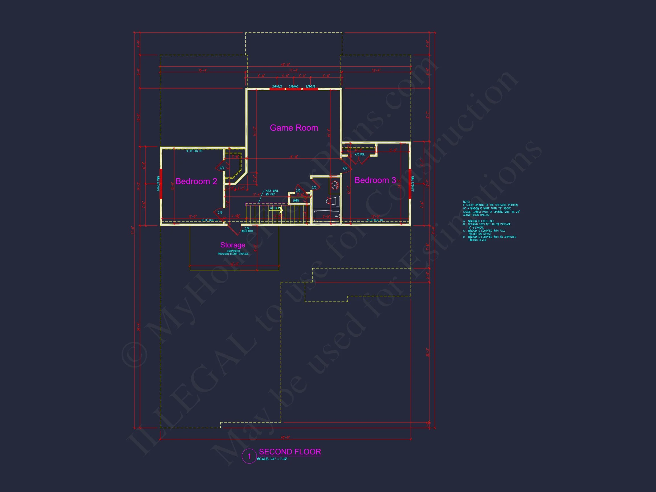 Modern Craftsman house Plan with CAD Designs and Floor Blueprint