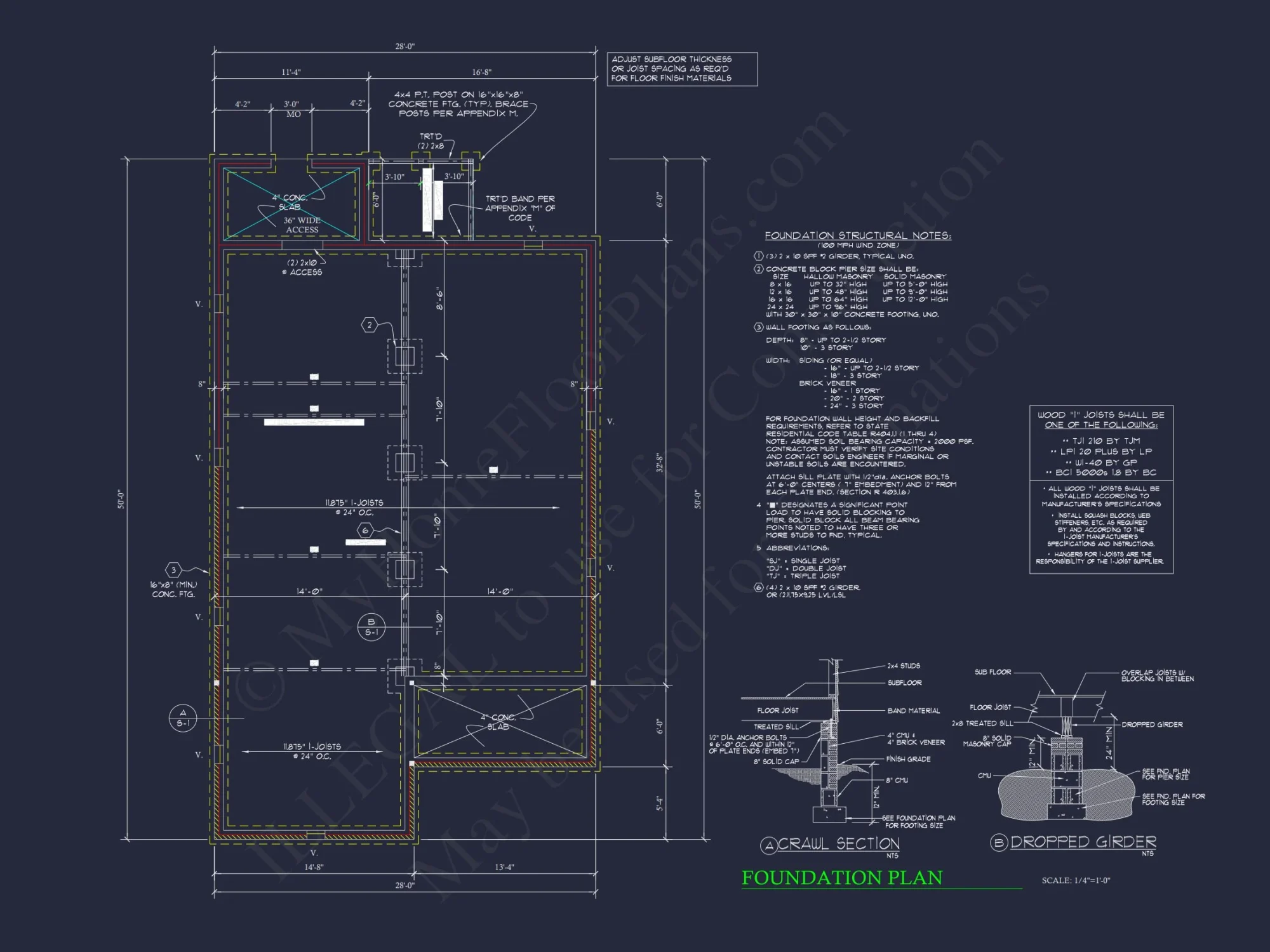 Compact Single-Family house Plan with Blueprint Designs in CAD