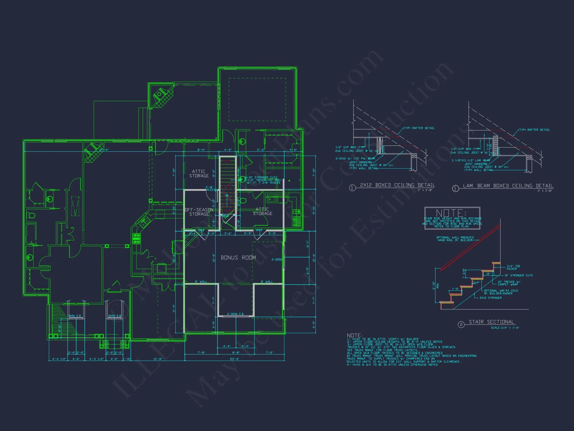 Elegant house Plan with 3 Bedrooms, Bonus Room & Spacious Design