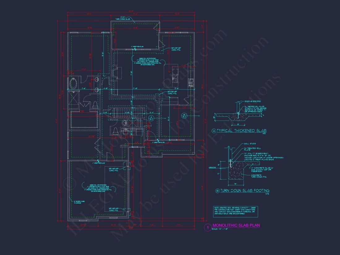 Modern Craftsman house Plan - Floor Plans with CAD Designs