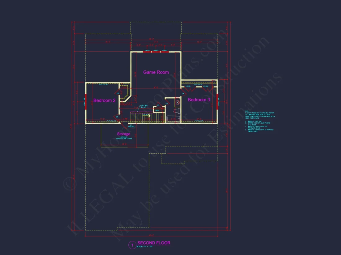 Modern Craftsman house Plan - Floor Plans with CAD Designs