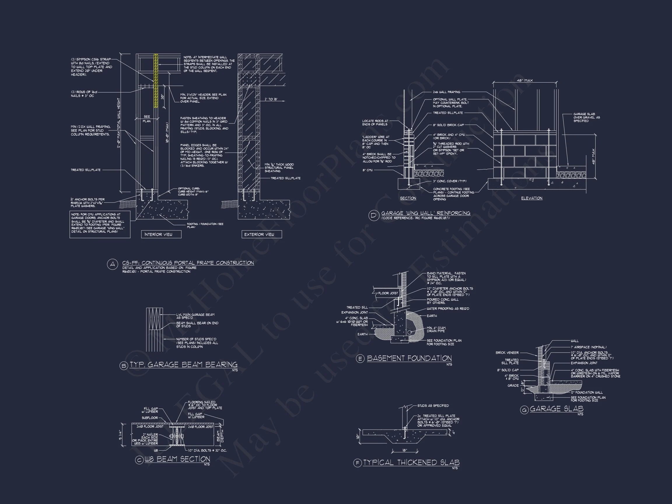14-1054 HOUSE PLAN - Traditional Colonial Home Plan - 3-Bed, 2.5-Bath, 2,450 SF 17 house Plan Blueprint with Stunning Architecture Designs