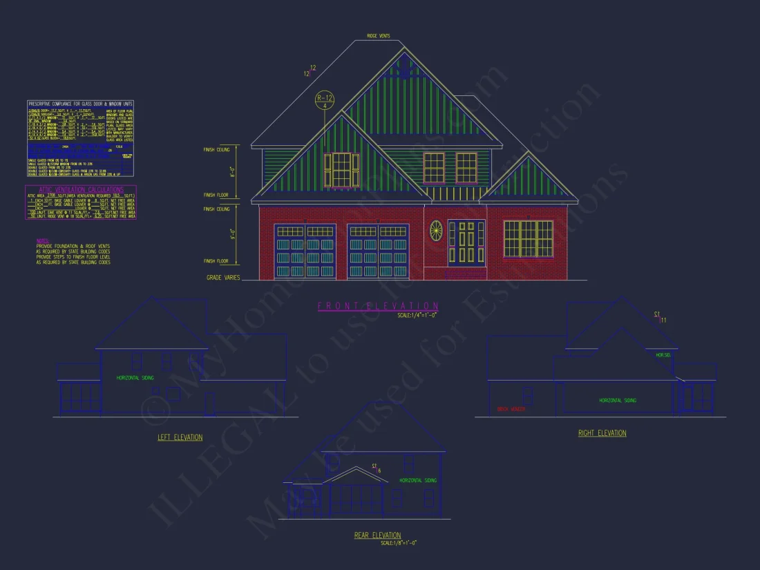 Exceptional house Plan with Blueprint, CAD Designs & Features