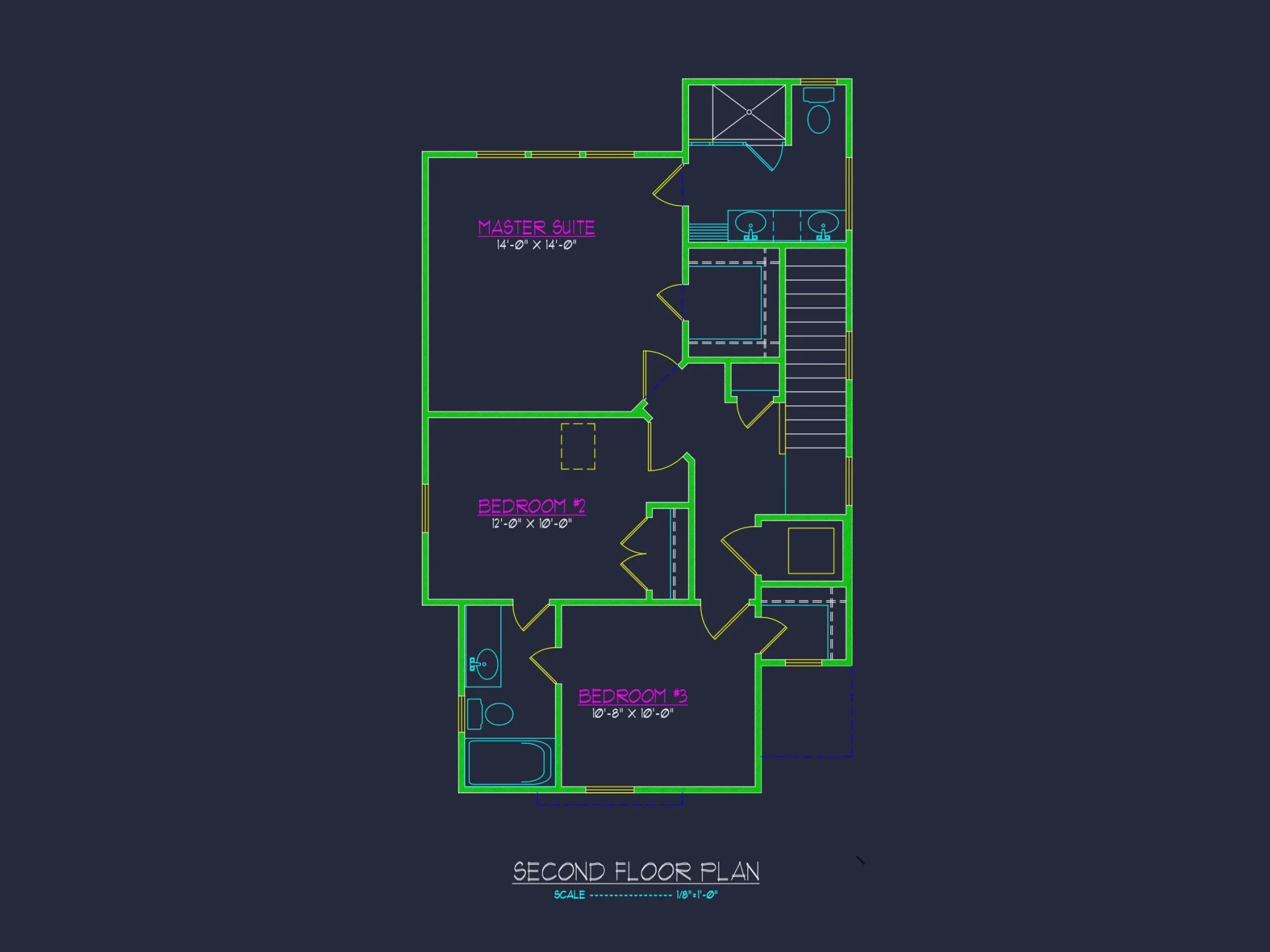 Beautiful Craftsman house Plan with Detailed CAD Designs