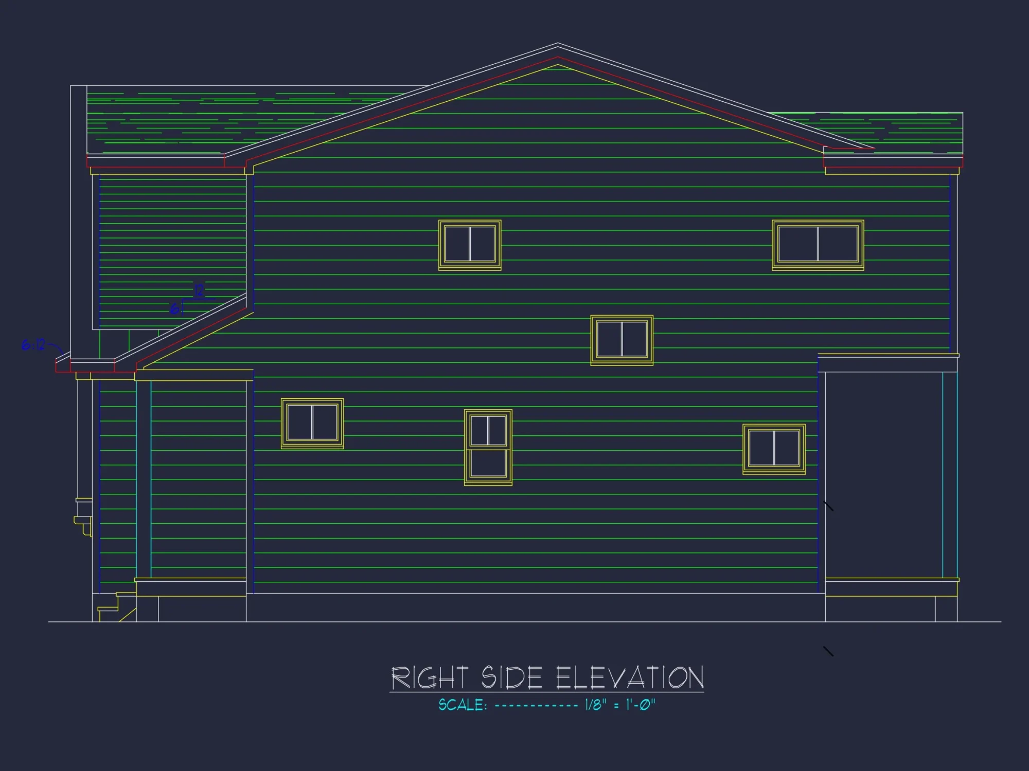 Beautiful Craftsman house Plan with Detailed CAD Designs