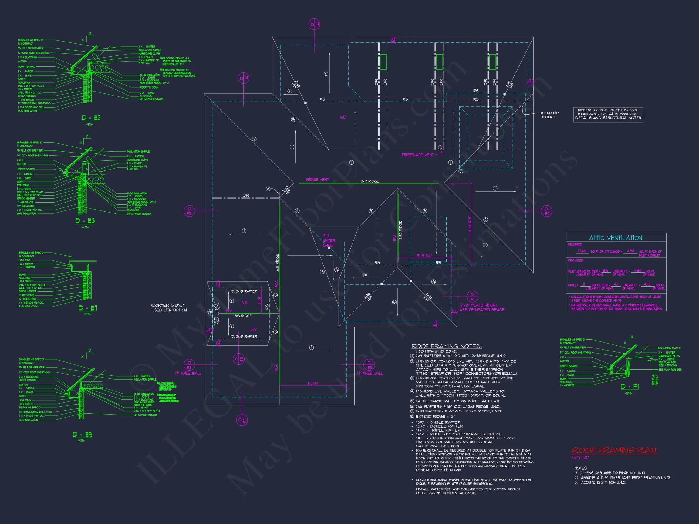 13-1955 HOUSE PLAN - Traditional Ranch Home Plan - 3-Bed, 2-Bath, 1,950 SF 13 Effortless Craftsmanship house Plan with Blueprint & Designs