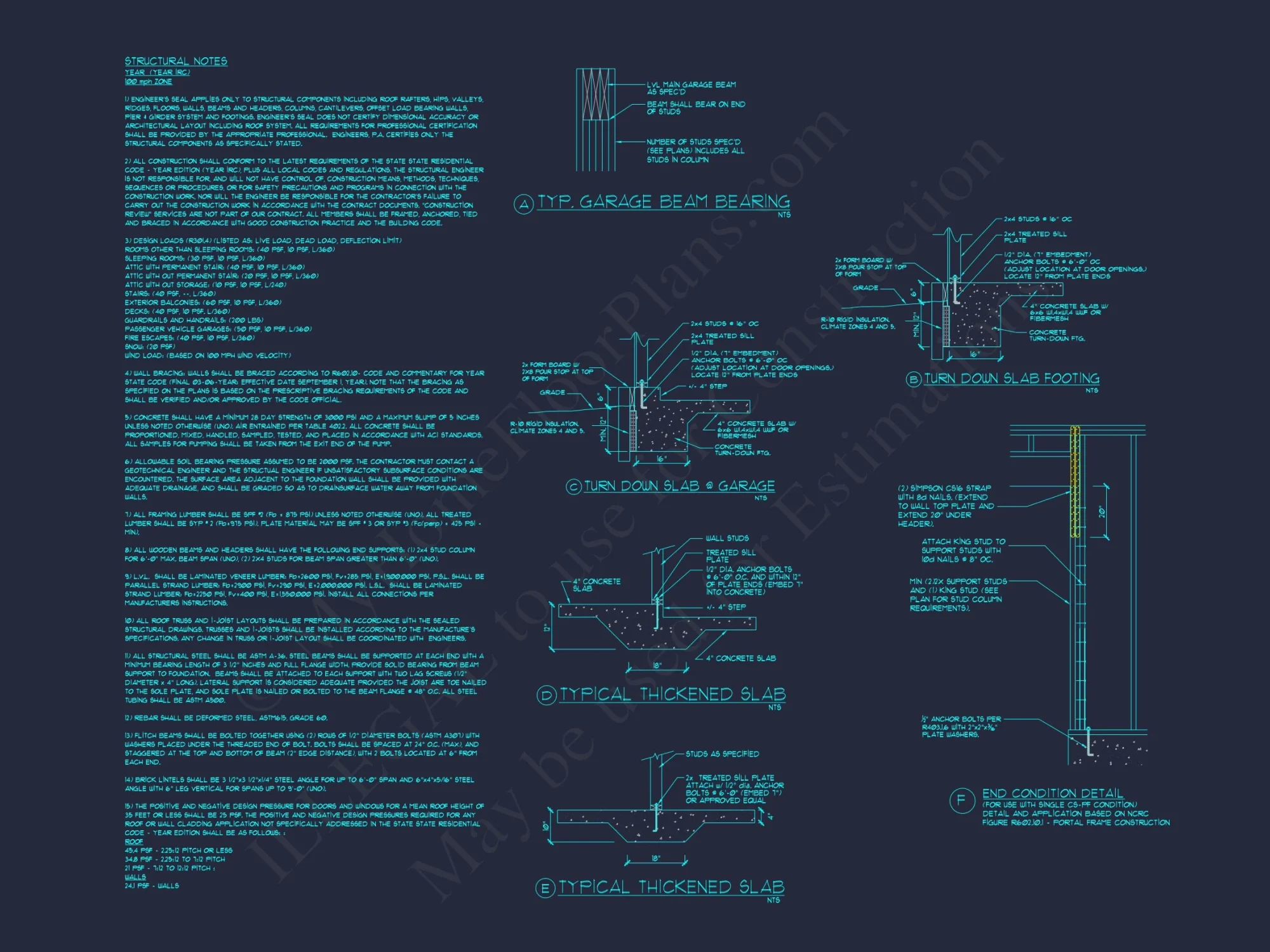 Traditional Craftsman house Plan with Detailed Floor Designs