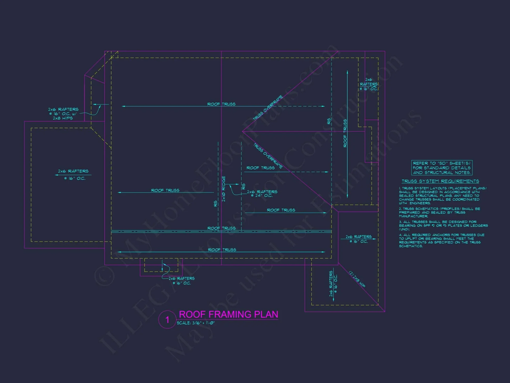 Traditional Craftsman house Plan with Detailed Floor Designs