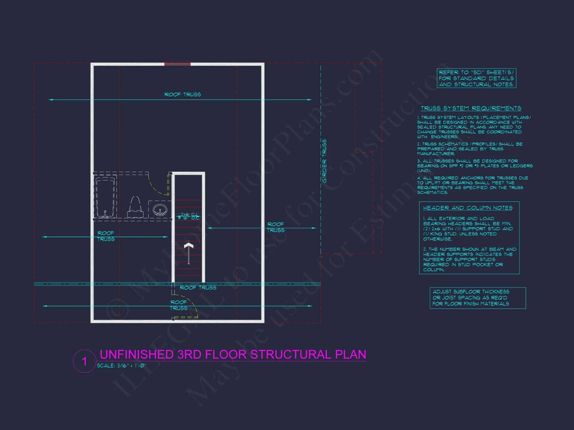 Traditional Craftsman house Plan with Detailed Floor Designs