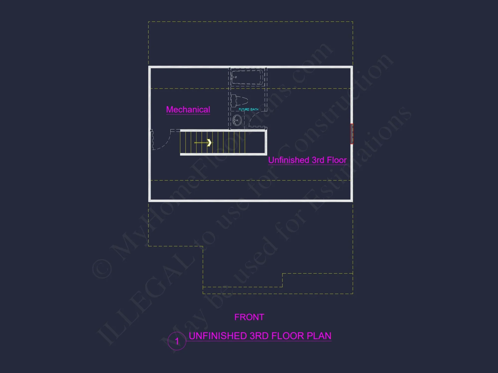 Traditional Craftsman house Plan with Detailed Floor Designs