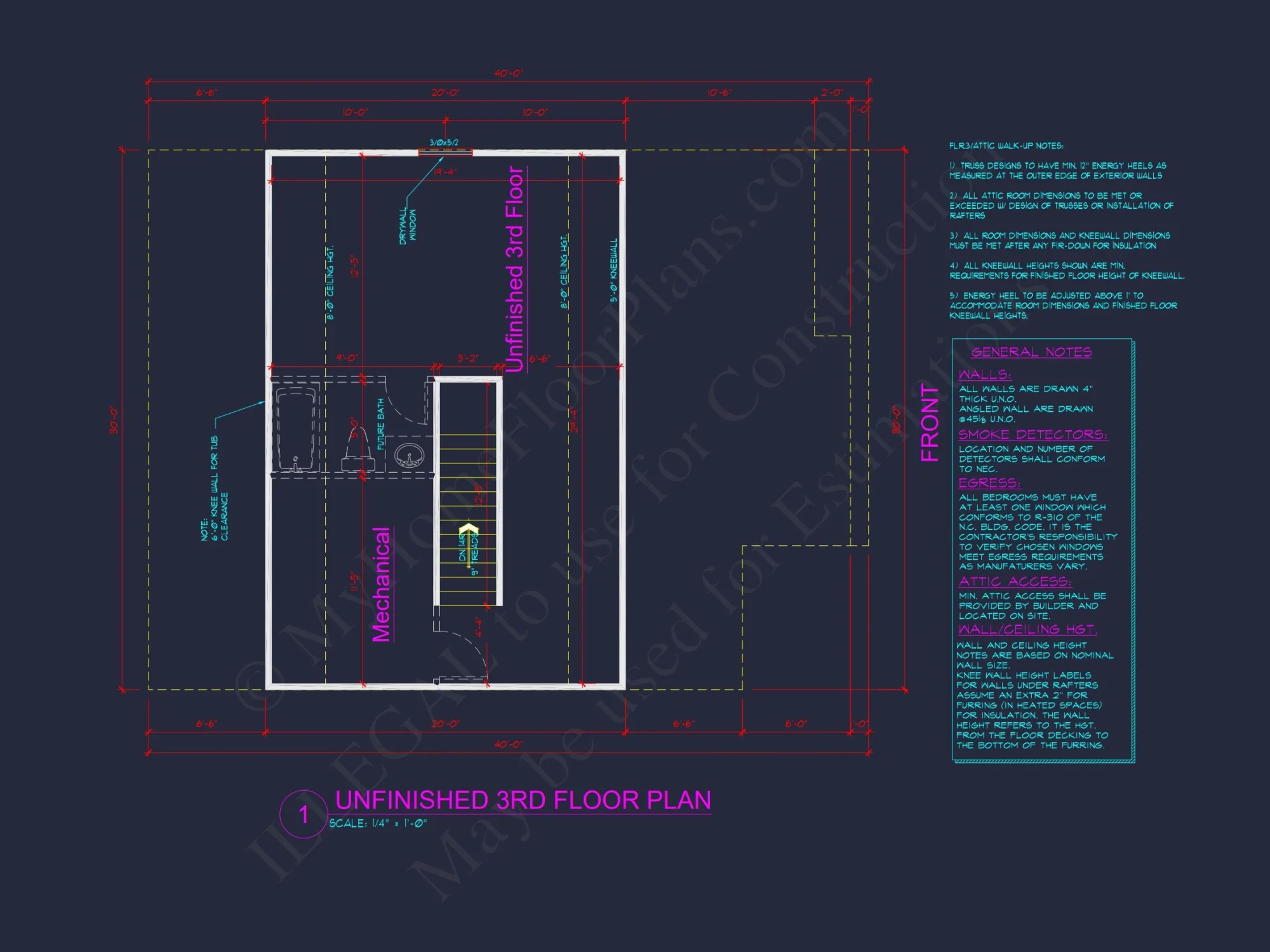 Traditional Craftsman house Plan with Detailed Floor Designs