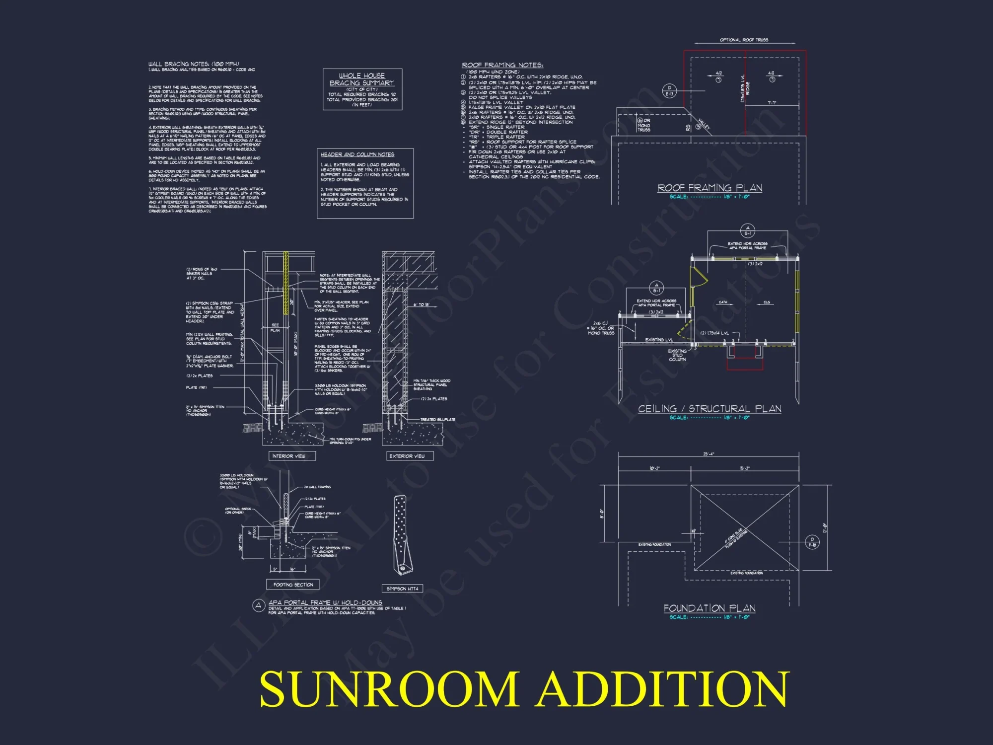 house Plan with 2-Story CAD Designs, 3 Bedrooms & Garage