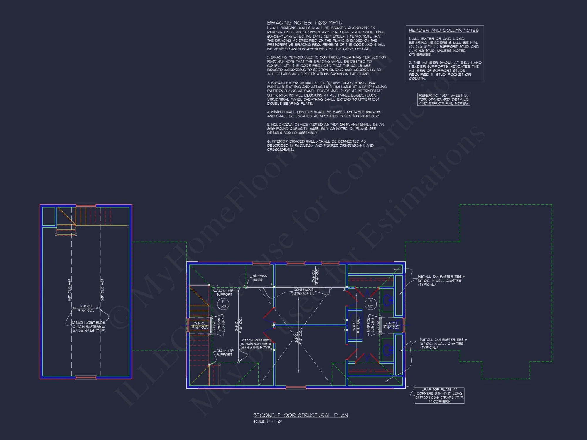 Charming Barn-Style house Plan with 2 Floors and Open Design