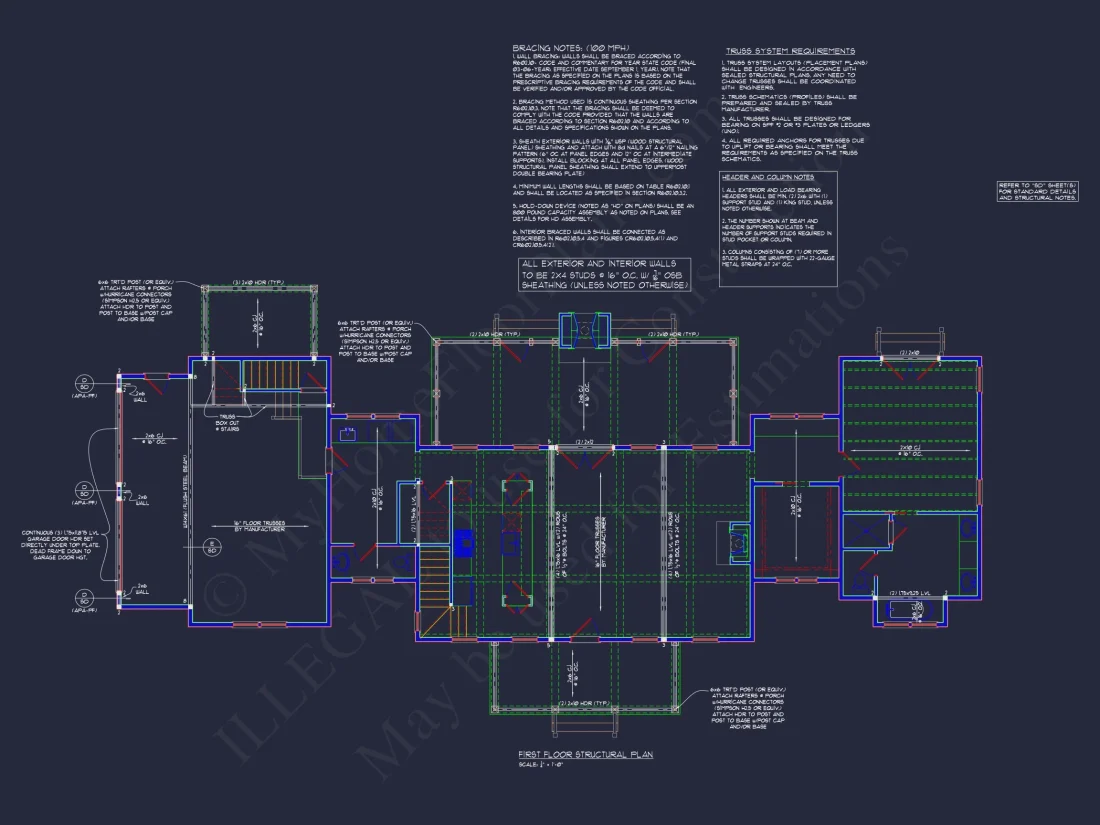 Charming Barn-Style house Plan with 2 Floors and Open Design