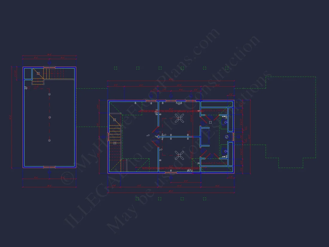 Charming Barn-Style house Plan with 2 Floors and Open Design