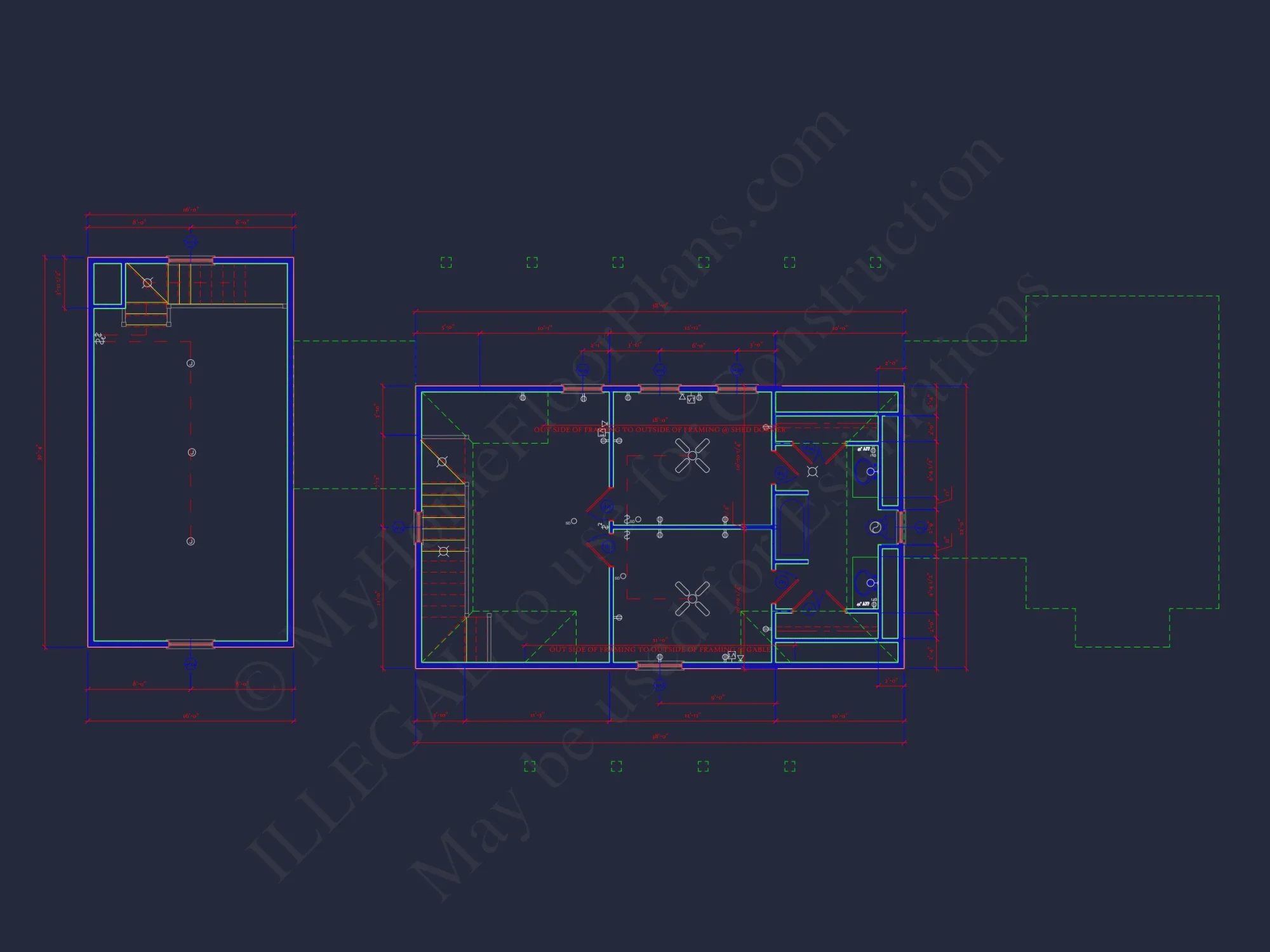 Charming Barn-Style house Plan with 2 Floors and Open Design