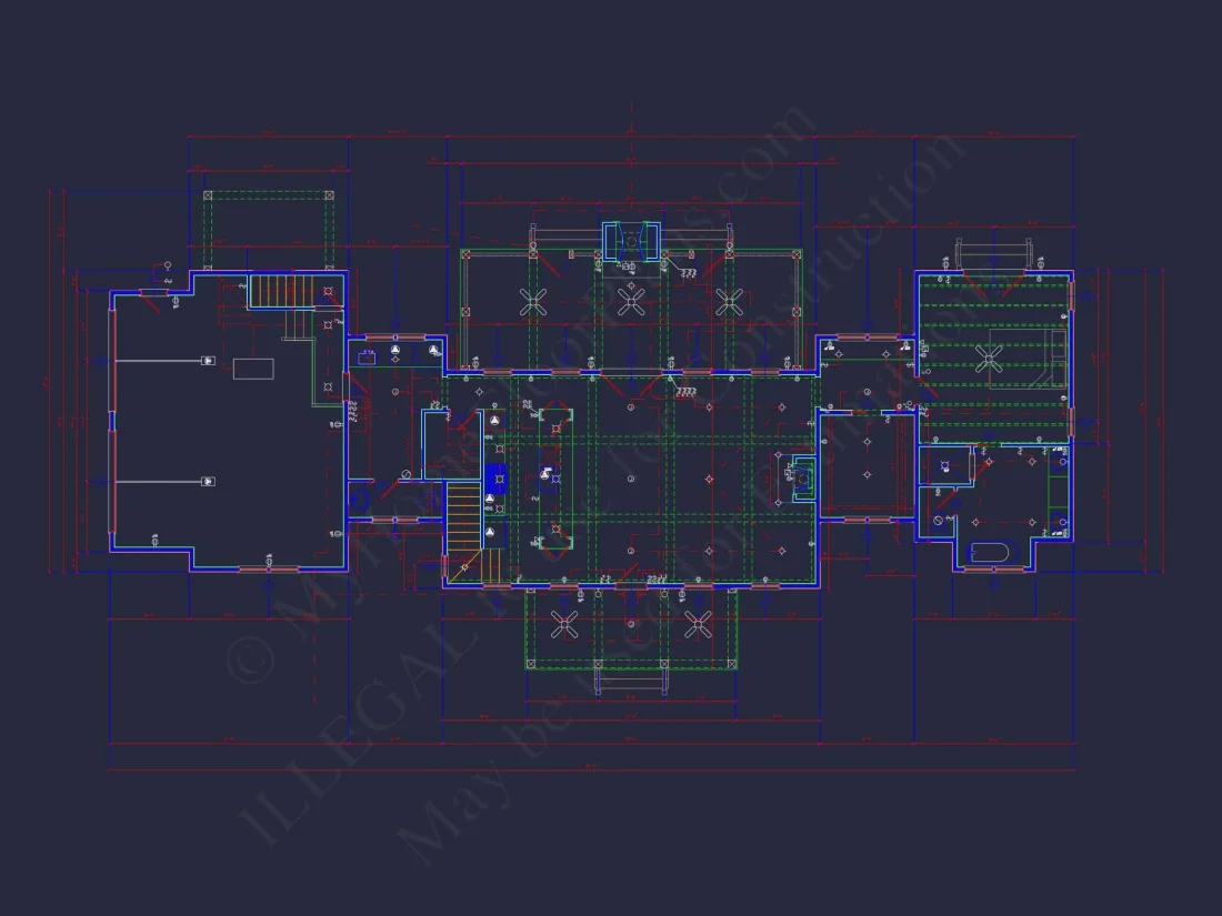 Charming Barn-Style house Plan with 2 Floors and Open Design