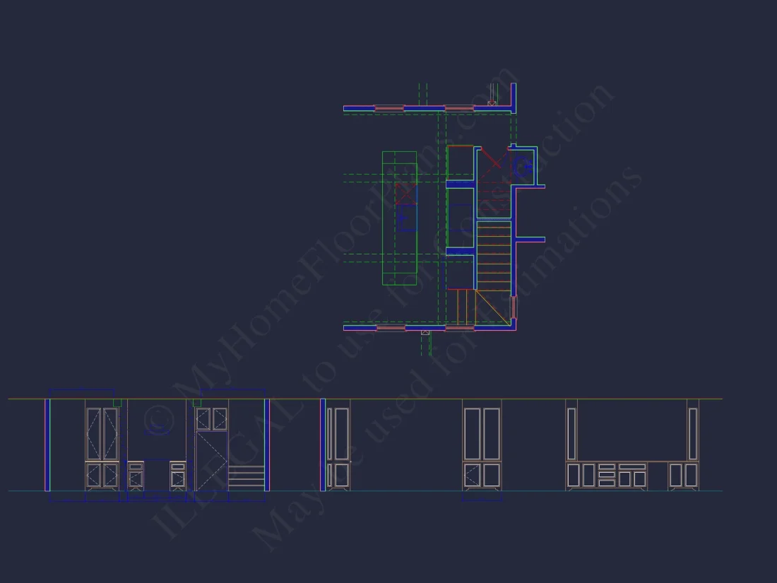 Charming Barn-Style house Plan with 2 Floors and Open Design