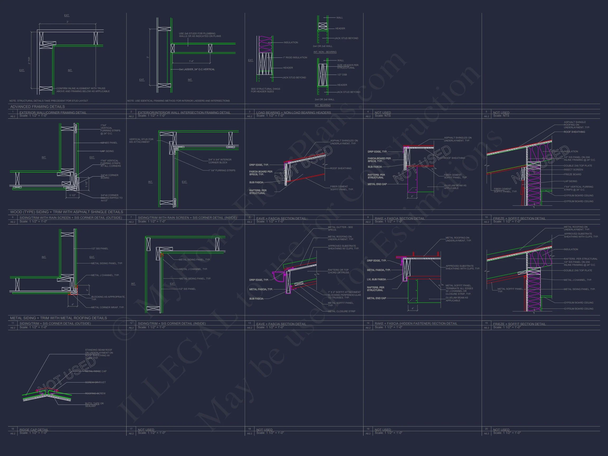 13-1730 HOUSE PLAN - Modern Contemporary Home Plan - 3-Bed, 2.5-Bath, 2,433 SF 15 Modern house Floor Plan: 2-Story Architectural Designs Blueprint