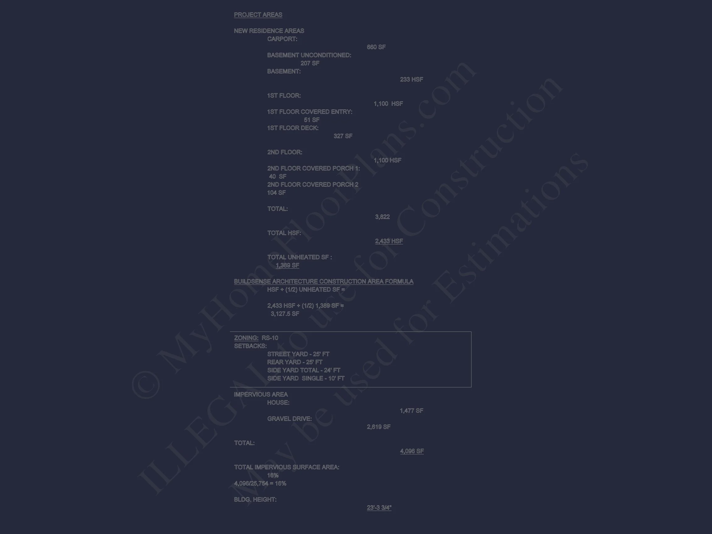 13-1730 HOUSE PLAN - Modern Contemporary Home Plan - 3-Bed, 2.5-Bath, 2,433 SF 10 Modern house Floor Plan: 2-Story Architectural Designs Blueprint