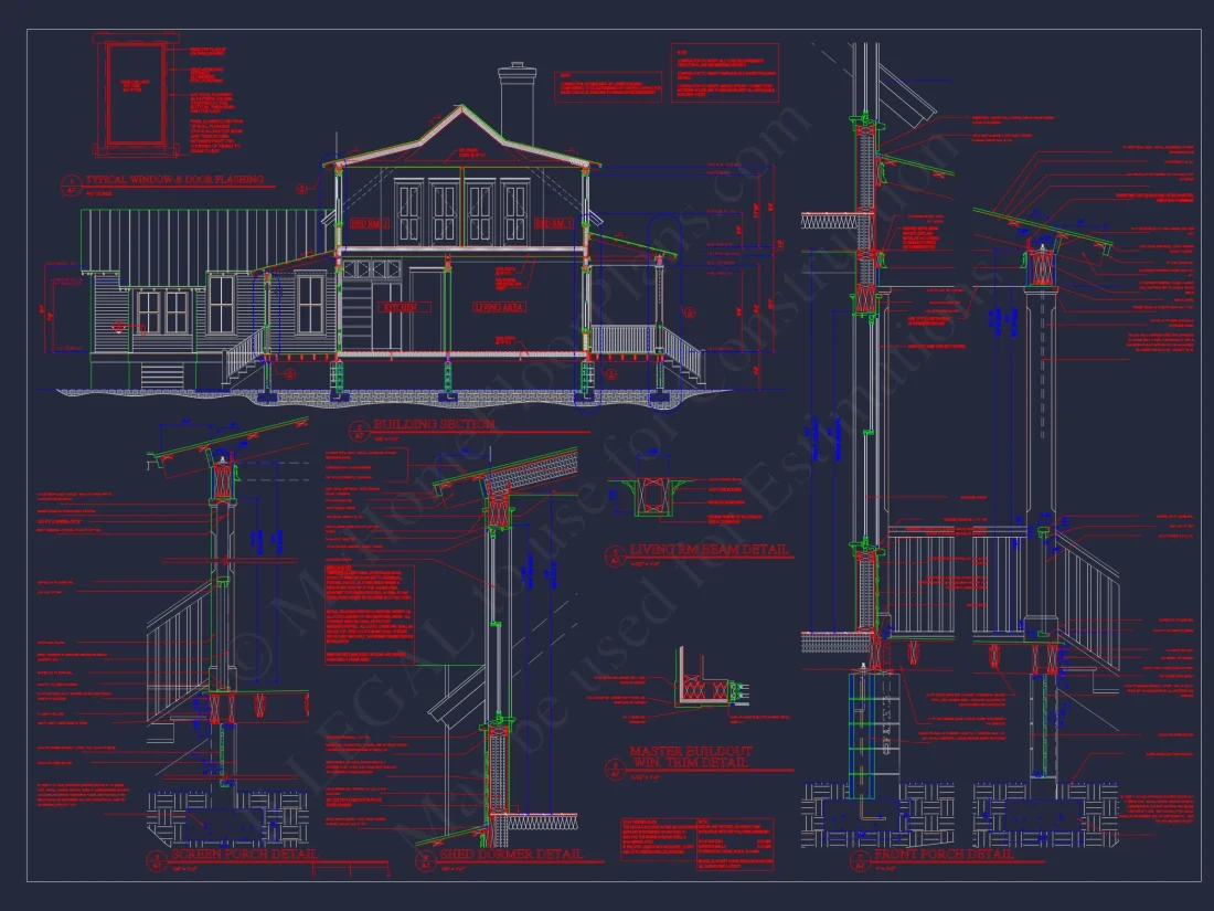 Modern Craftsman house Plan: 1.5 Story Floor Plan Designs