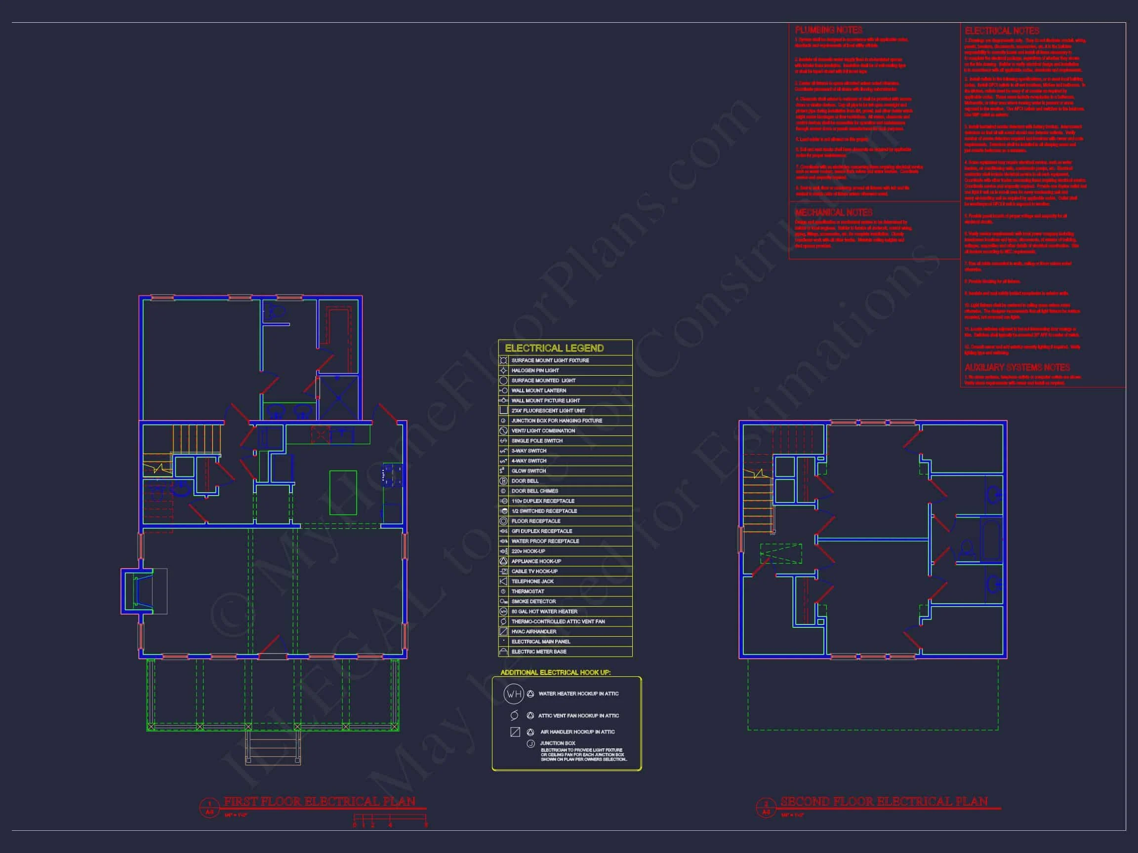 Modern Craftsman house Plan: 1.5 Story Floor Plan Designs