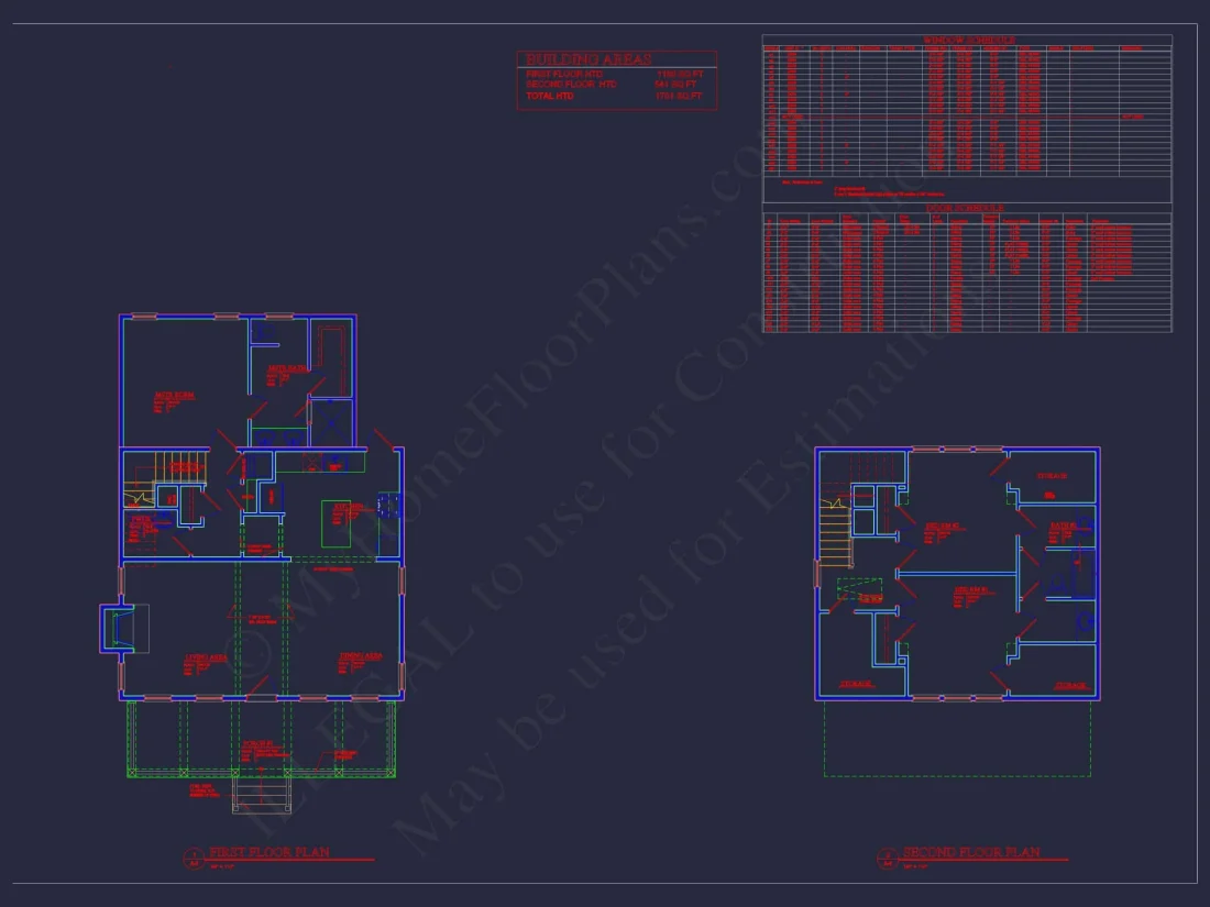 Modern Craftsman house Plan: 1.5 Story Floor Plan Designs