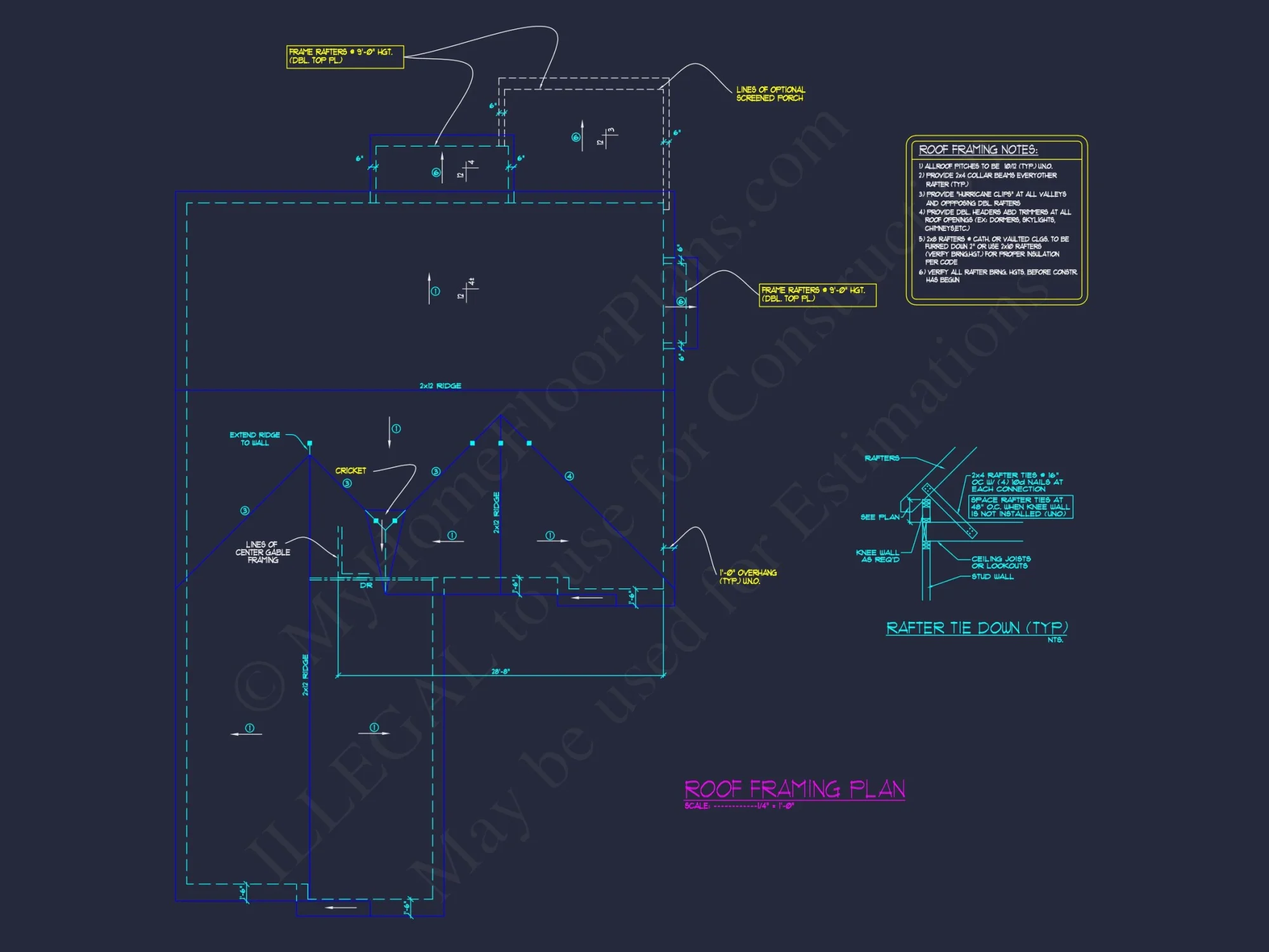 Efficient house Plan: Detailed Floor Blueprint Design