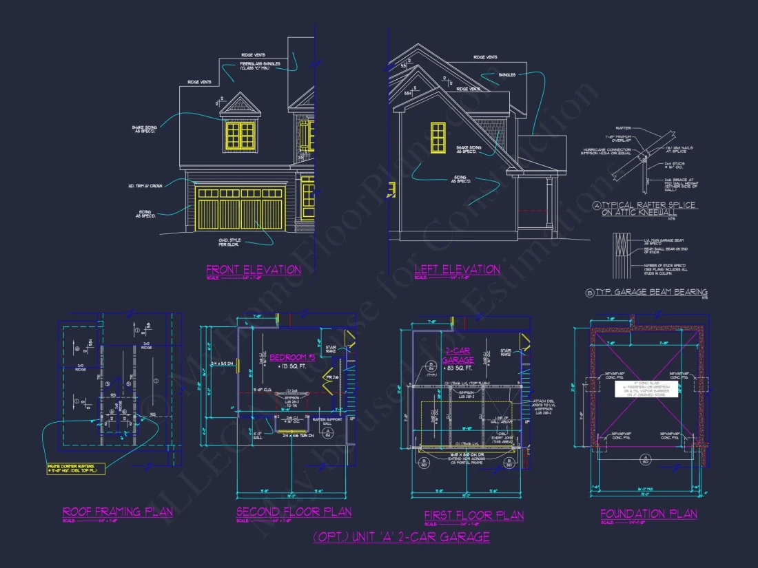Effortless CAD house Plan: Explore Dual Heights
