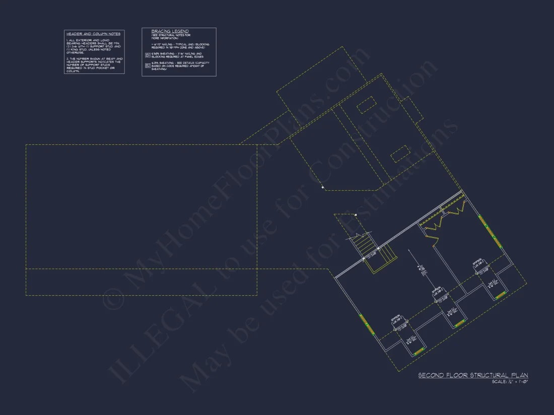 Customizable house Floor Plan with CAD and Blueprint Designs