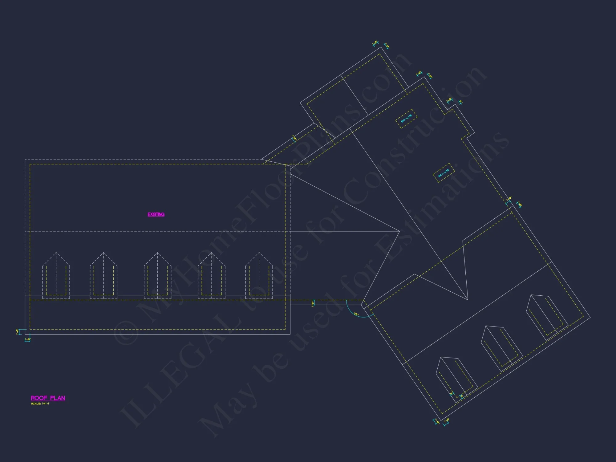 Customizable house Floor Plan with CAD and Blueprint Designs