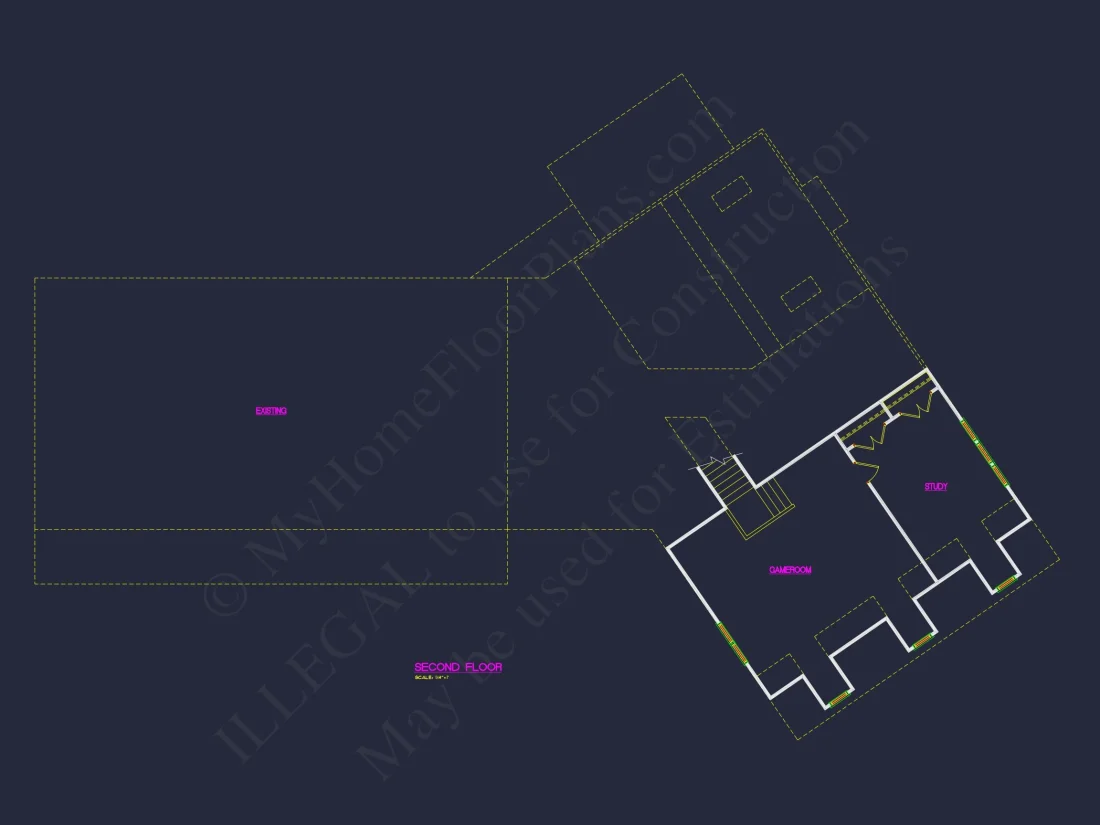 Customizable house Floor Plan with CAD and Blueprint Designs