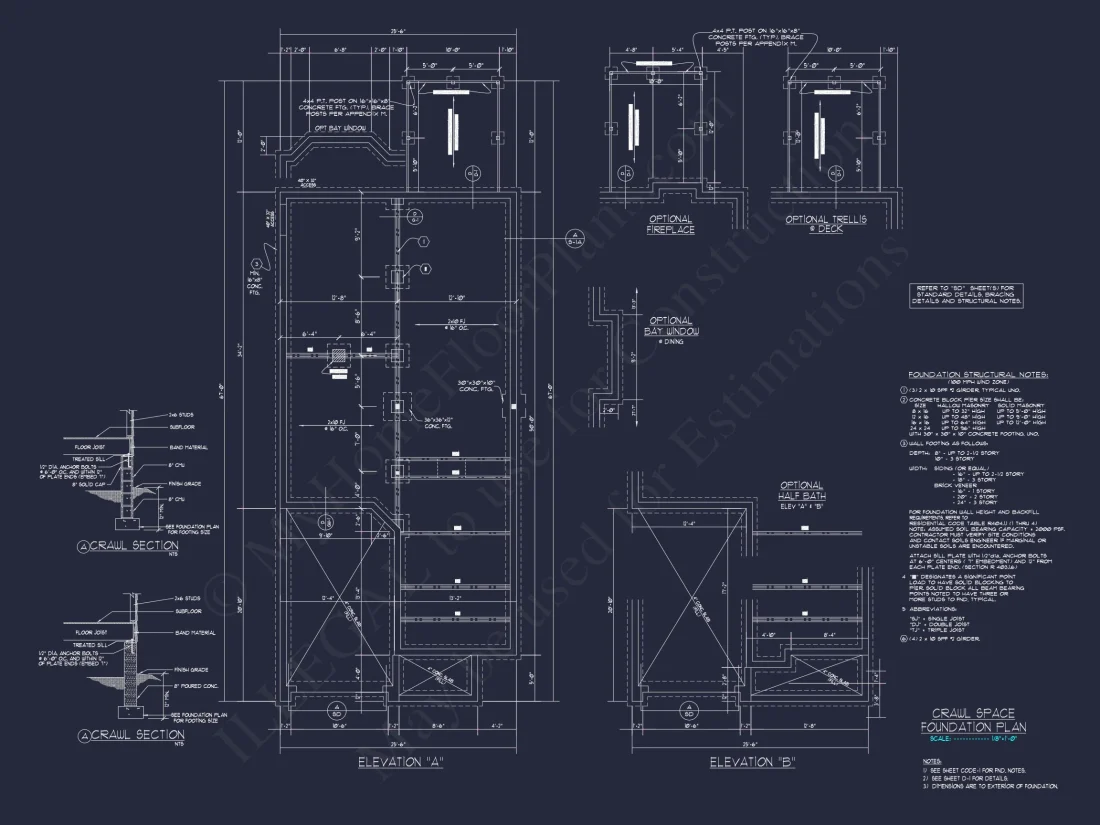 Sophisticated house Plan with CAD Customized Architecture