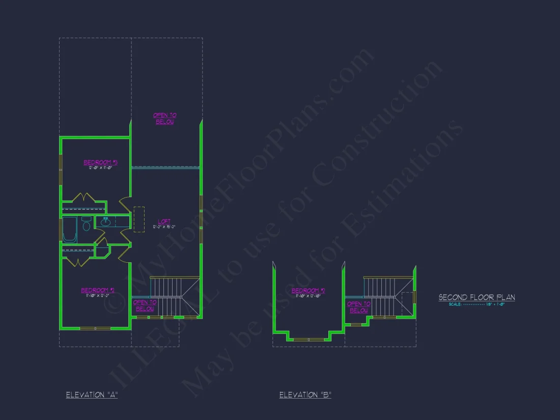 Sophisticated house Plan with CAD Customized Architecture