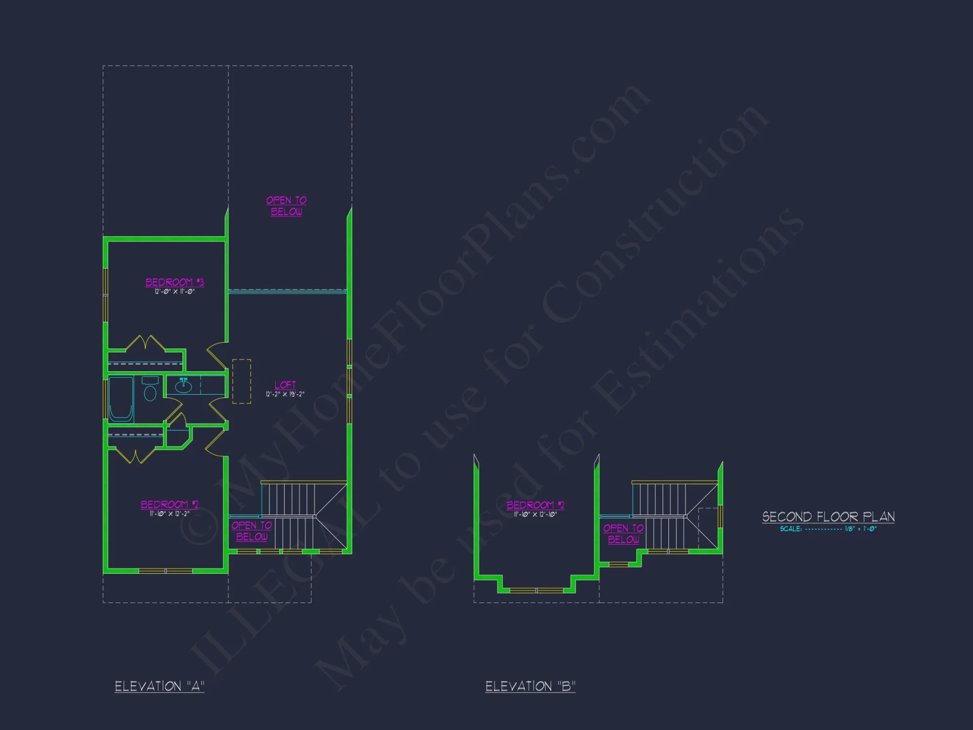 Sophisticated house Plan with CAD Customized Architecture